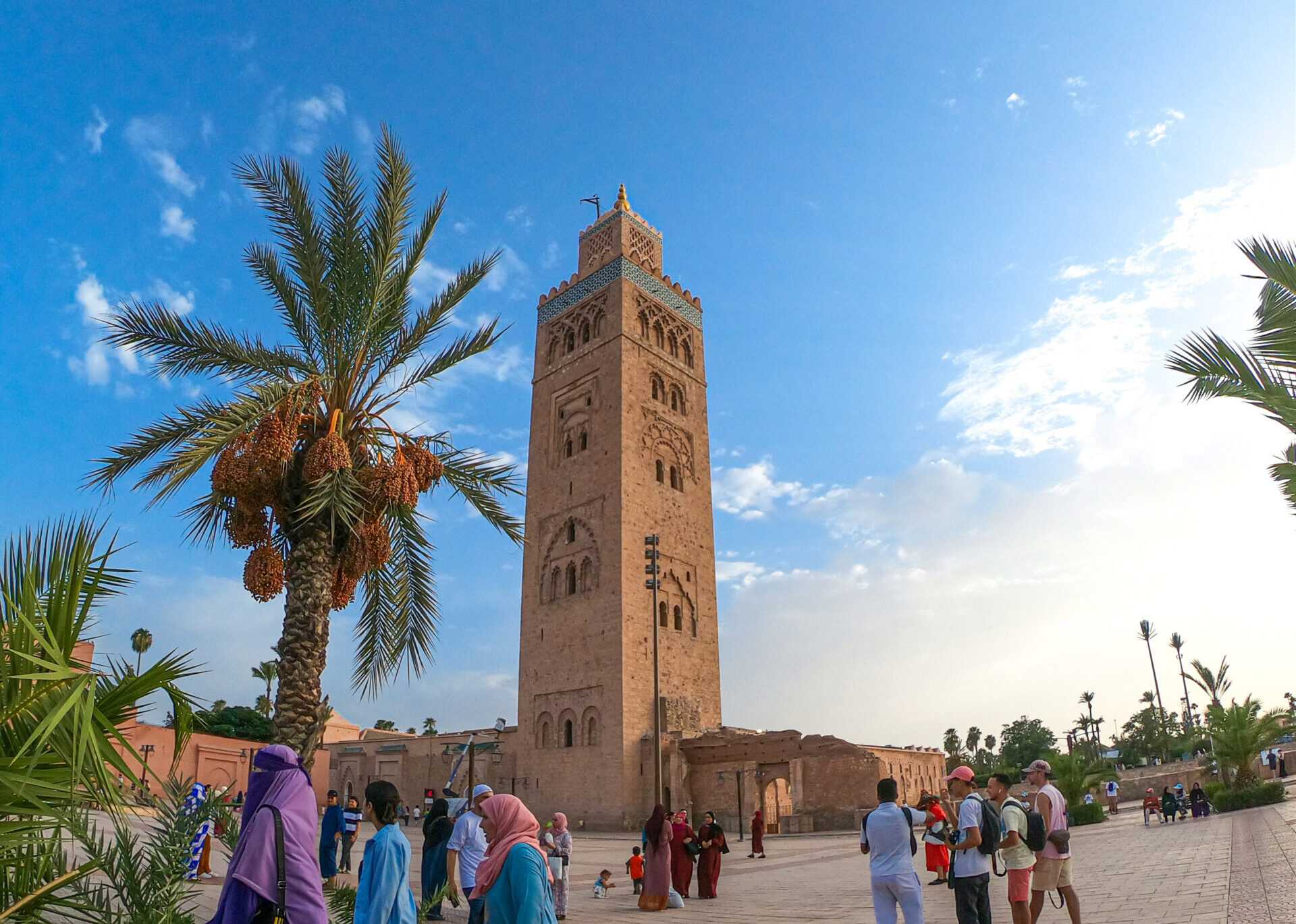Exploring Marrakech souks with local guide Morocco tour