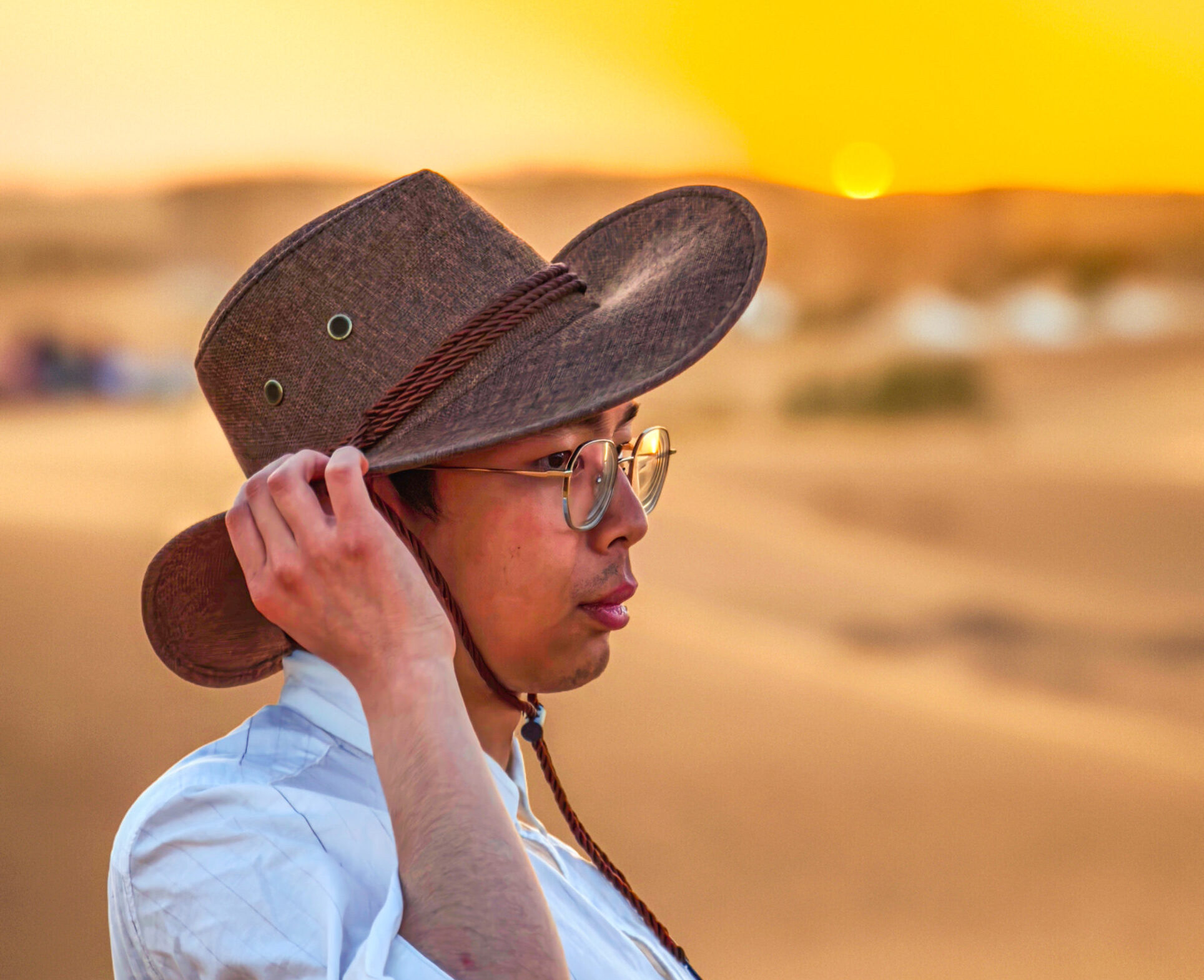 Morocco Group Tours - Sunset Over Erg Chebbi Sahara Dunes