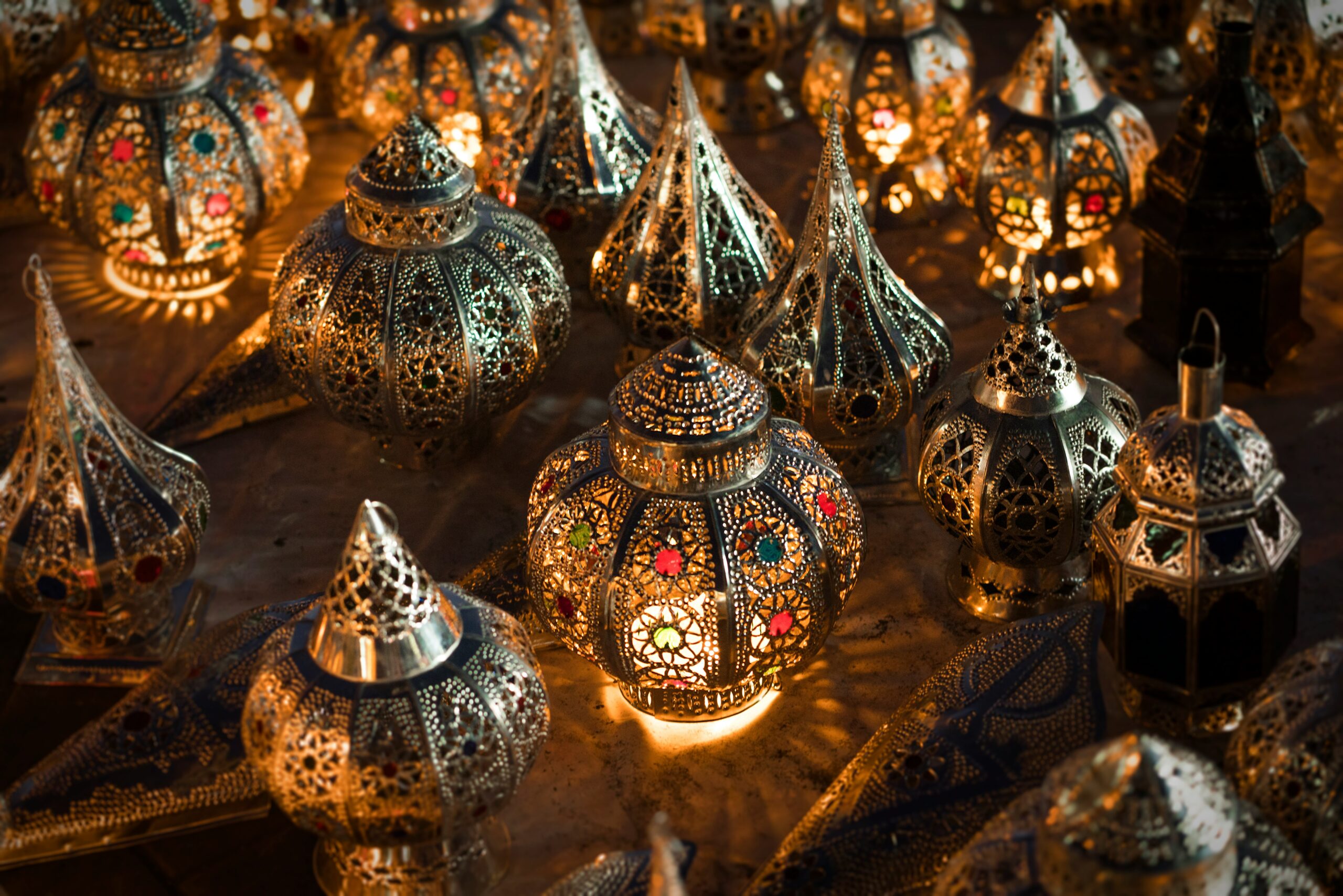 Exploring Marrakech souks with local guide Morocco tour