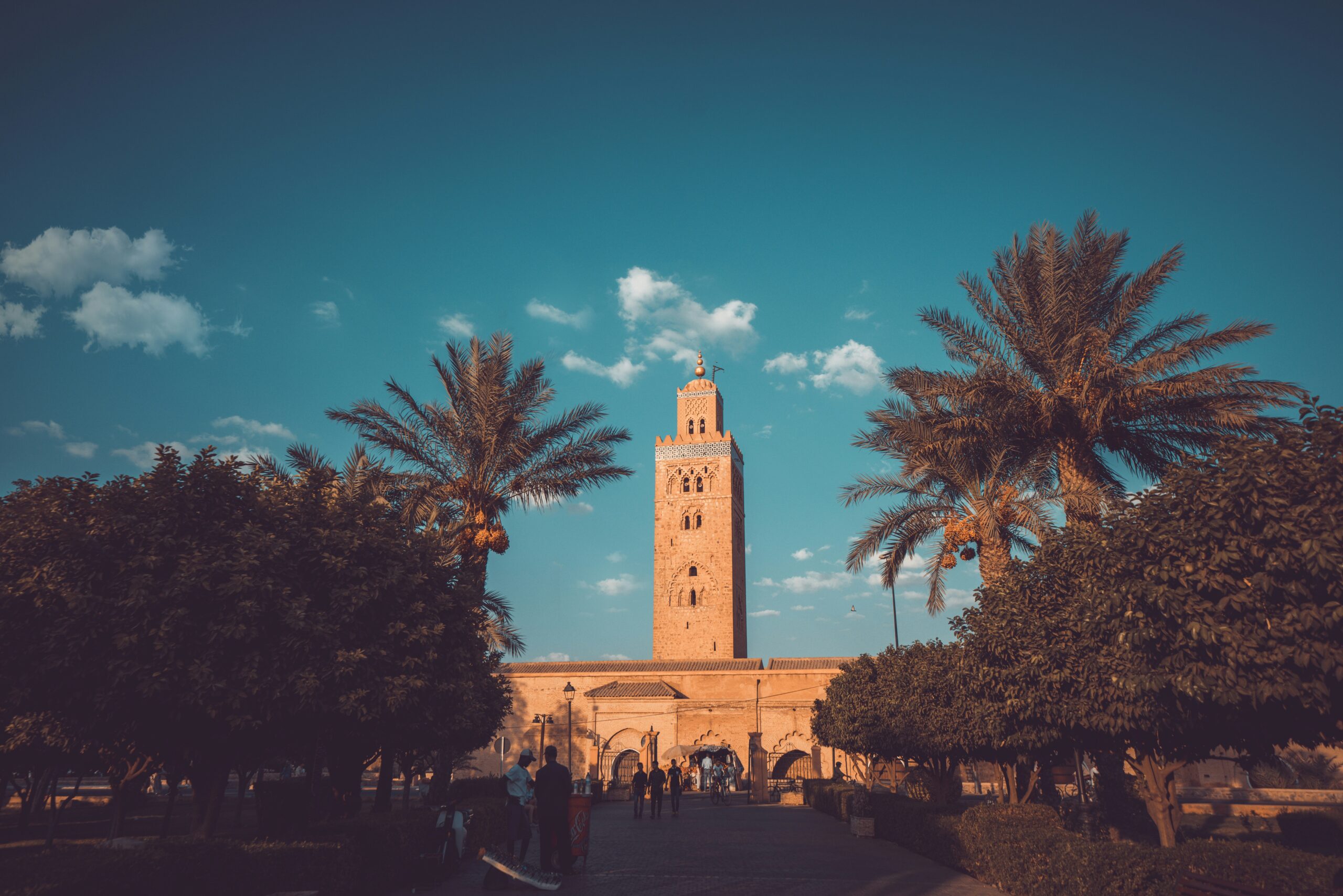 Exploring Marrakech souks with local guide Morocco tour
